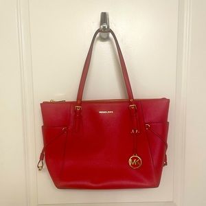 Michael Kors Red tote bag